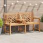 Preview: ARDEBO.de - Bank Sonstiges Braun 150 x 60 x 90 cm Massives Teakholz