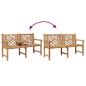 Preview: Bank Sonstiges Braun 150 x 60 x 90 cm Massives Teakholz