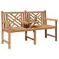 Preview: Bank Sonstiges Braun 150 x 60 x 90 cm Massives Teakholz
