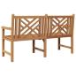 Preview: Bank Sonstiges Braun 150 x 60 x 90 cm Massives Teakholz