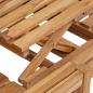Preview: Bank Sonstiges Braun 150 x 60 x 90 cm Massives Teakholz