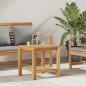 Preview: ARDEBO.de - Couchtisch Braun 45 x 45 x 45 cm Massives Teakholz