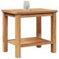 Preview: Couchtisch Braun 50 x 35 x 45 cm Massives Teakholz