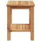 Preview: Couchtisch Braun 50 x 35 x 45 cm Massives Teakholz