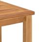 Preview: Couchtisch Braun 70 x 40 x 45 cm Massives Teakholz