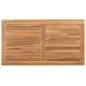 Preview: Couchtisch Braun 90 x 50 x 45 cm Massives Teakholz