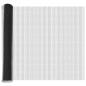 Preview: Zaunpaneel Grau 50 x 1 m Galvanisierter Stahl