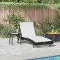 Preview: Liegestuhl 2 pcs Schwarz 40 x 40 x 40,5 cm Poly Rattan