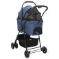 Preview: Faltbarer Haustierwagen Blau 81 x 47 x 99 cm Oxford Stoff
