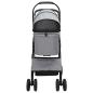 Preview: Faltbarer Haustierwagen Grau 81 x 47 x 99 cm Oxford Stoff