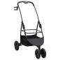 Preview: Faltbarer Haustierwagen Schwarz 78 x 54 x 101 cm Oxford Stoff