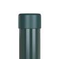Preview: Zaunpfosten 2 pcs Grün 70 cm Pulverbeschichteter Stahl