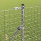 Preview: Zaunpfosten 12 pcs Silber 130 cm Galvanisierter Stahl