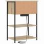 Preview: Nachttisch Sonoma Eiche 55 x 31 x 76 cm Holzwerkstoff