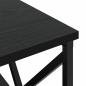 Preview: Nachttisch 2 pcs Schwarze Eiche 41,5 x 40,5 x 55 cm