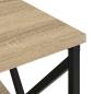 Preview: Nachttisch 2 pcs Sonoma Eiche 41,5 x 40,5 x 55 cm Holzwerkstoff