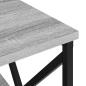 Preview: Nachttisch Grau Sonoma 41,5 x 40,5 x 55 cm Holzwerkstoff