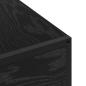 Preview: Nachttisch Schwarze Eiche 40 x 27 x 76 cm Holzwerkstoff