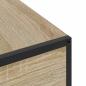 Preview: Nachttisch Sonoma Eiche 40 x 27 x 76 cm Holzwerkstoff