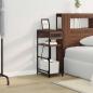 Preview: Nachttisch Braune Eiche 40 x 27 x 76 cm Holzwerkstoff
