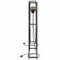 Preview: Stauraum-Kopfteil Braune Eiche 150 cm Holzwerkstoff