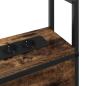 Preview: Stauraum-Kopfteil mit Kopfteil mit Speicher Räuchereiche 75 cm Holzwerkstoff