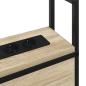 Preview: Stauraum-Kopfteil Sonoma Eiche 120 cm Holzwerkstoff