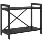 Preview: Bücherregal Schwarze Eiche 60 x 30 x 48,5 cm Holzwerkstoff