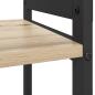 Preview: Bücherregal Sonoma Eiche 60 x 30 x 48,5 cm Holzwerkstoff