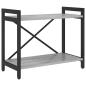 Preview: Bücherregal Grau Sonoma 60 x 30 x 48,5 cm Holzwerkstoff