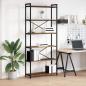 Preview: ARDEBO.de - Bücherregal Altholz 80 x 30 x 188 cm Holzwerkstoff