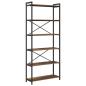 Preview: Bücherregal Altholz 80 x 30 x 188 cm Holzwerkstoff