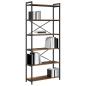 Preview: Bücherregal Altholz 80 x 30 x 188 cm Holzwerkstoff