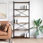 Preview: Bücherregal Altholz 80 x 30 x 188 cm Holzwerkstoff