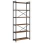 Preview: Bücherregal Altholz 80 x 30 x 188 cm Holzwerkstoff