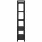 Preview: Bücherregal Schwarze Eiche 80 x 30 x 153 cm Holzwerkstoff