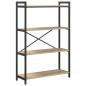 Preview: Bücherregal Sonoma Eiche 80 x 30 x 118 cm Spanplatte