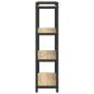 Preview: Bücherregal Sonoma Eiche 80 x 30 x 118 cm Spanplatte