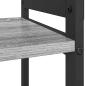 Preview: Bücherregal Grau Sonoma 80 x 30 x 83 cm Holzwerkstoff