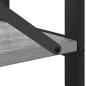 Preview: Bücherregal Grau Sonoma 80 x 30 x 83 cm Holzwerkstoff
