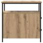 Preview: Nachttisch mit Schubladen Eiche handwerklich 30 x 60 x 60 cm