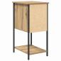 Preview: Nachttisch 2 pcs Eiche handwerklich 32 x 42 x 70 cm
