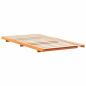Preview: Bodenbettgestell Wachsbraun 90 x 190 cm Massivholz Kiefer