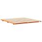 Preview: Bodenbettgestell Wachsbraun 180 x 210 cm Massivholz Kiefer