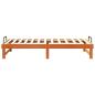 Preview: Bettgestell mit Tragegriffen Braun 75 x 190 cm