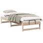 Preview: Bettgestell mit Tragegriffen Braun 80 x 210 cm
