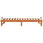 Preview: Bettgestell mit Tragegriffen Braun 80 x 210 cm