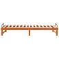 Preview: Bettgestell mit Tragegriffen Braun 100 x 220 cm