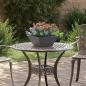 Preview: ARDEBO.de - Kunststoff-Pflanzer 5 pcs Schwarz 35 x 35 x 15 cm Stahl