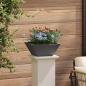 Preview: Kunststoff-Pflanzer 5 pcs Schwarz 35 x 35 x 15 cm Stahl